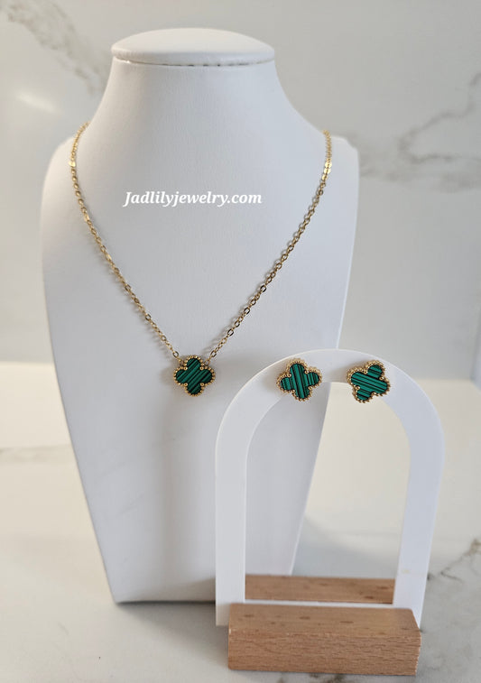 FLOWER GREEN SET