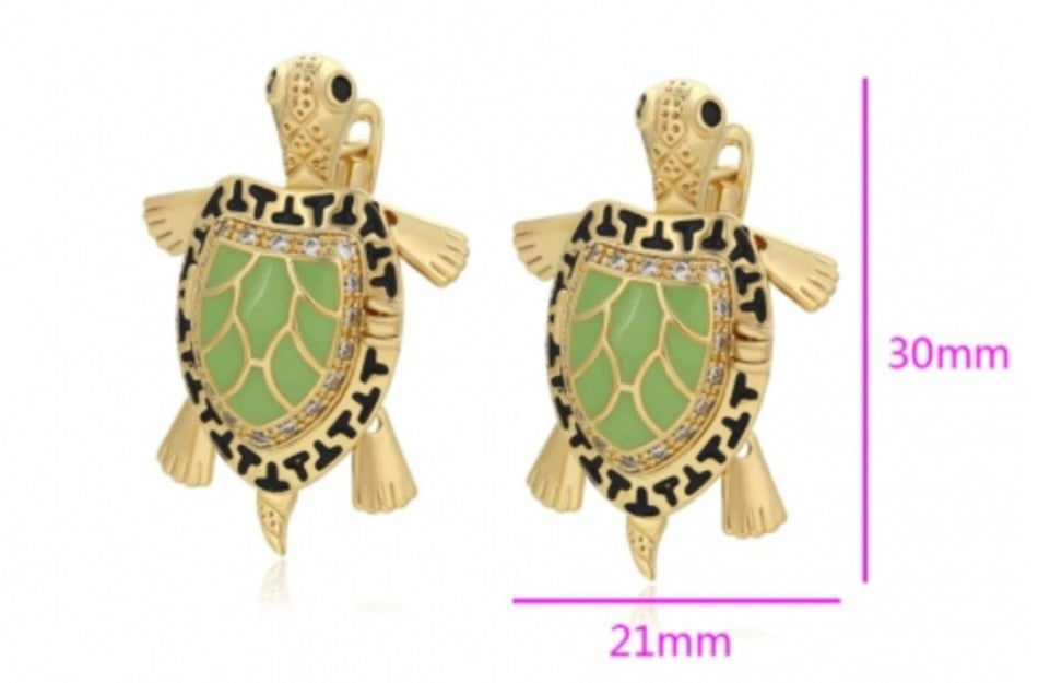 TURTLE EARRINGS