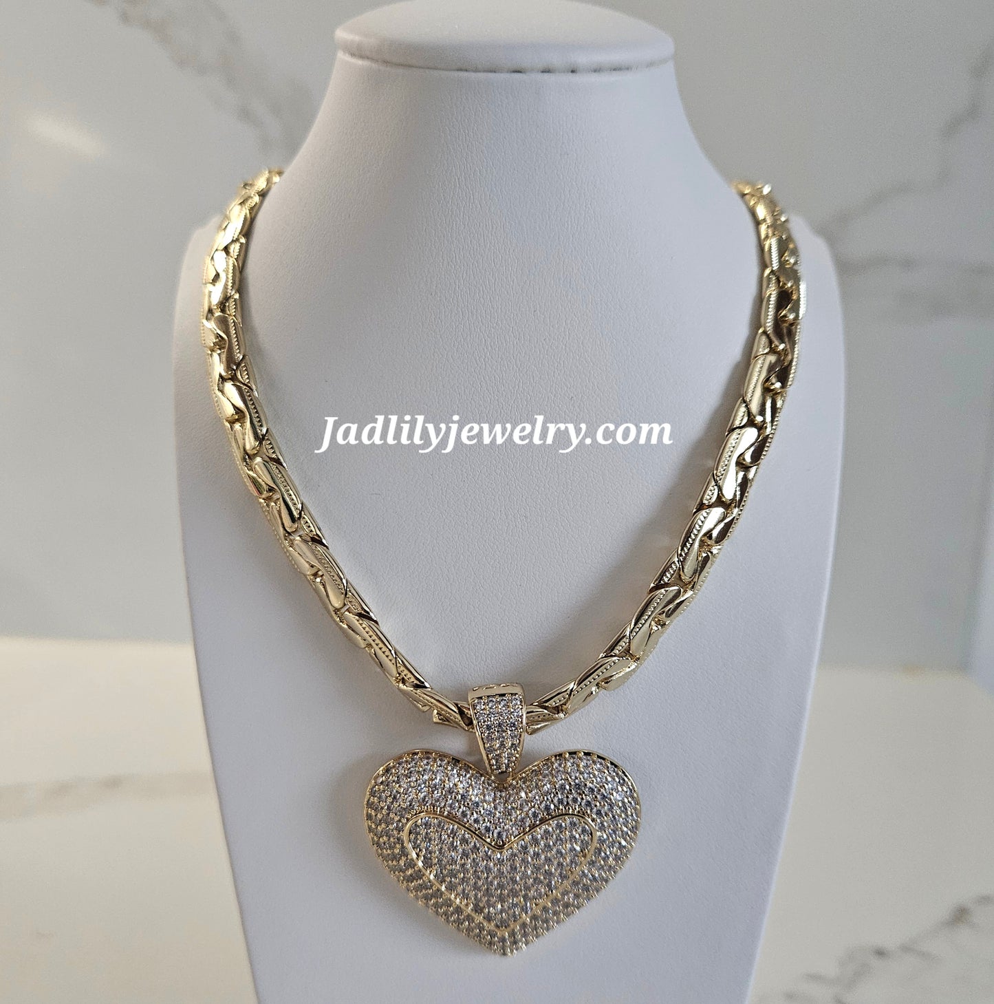 HEART PENDANT SET