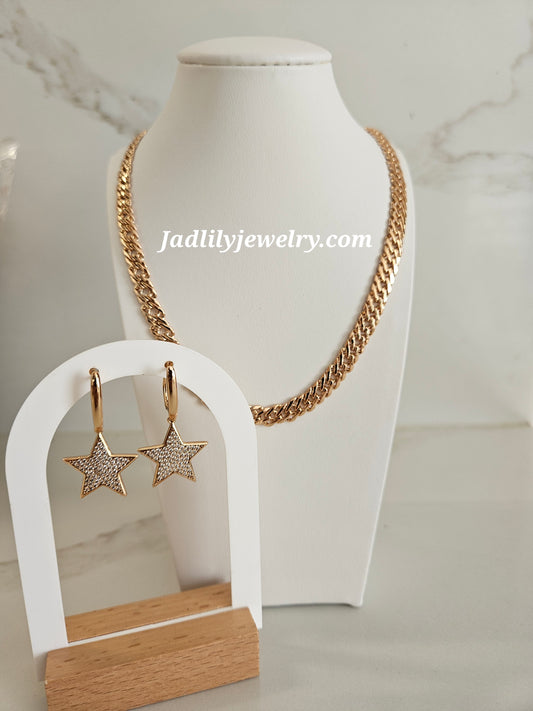 STAR ROSE GOLD SET