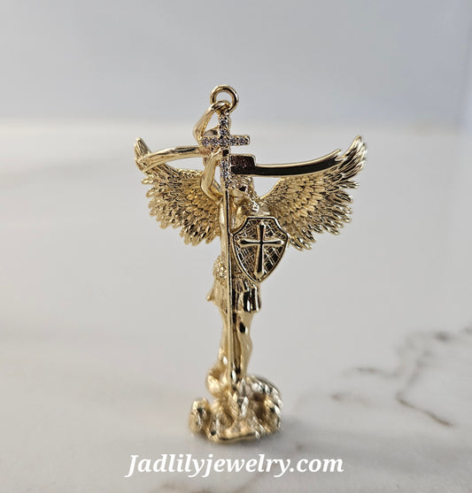 ANGEL CROSS PENDANT